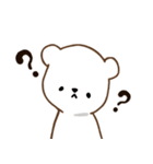 かわいい＊しろくまさんの日常（個別スタンプ：34）