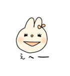 新婚うさぎ（個別スタンプ：5）