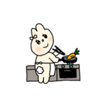 新婚うさぎ（個別スタンプ：10）