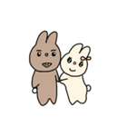 新婚うさぎ（個別スタンプ：38）