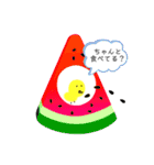 がんばるひとに ナデナデ♡（個別スタンプ：9）