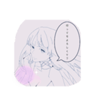 神の恋心(？？)（個別スタンプ：5）