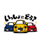 大好き！キュートな軽オープンカー（個別スタンプ：5）