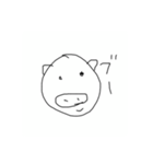 非常に可愛い動物スタンプ（個別スタンプ：5）