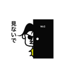 ちっさい悪男日本語版（個別スタンプ：3）