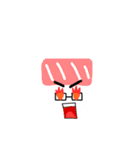 分厚ネタくん【絵文字版】（個別スタンプ：3）