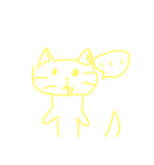 tokeneko＆akuaコラボオリジナルスタンプ‼️（個別スタンプ：6）