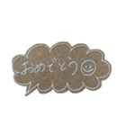 日常使える手書き会話スタンプ☺︎1（個別スタンプ：9）
