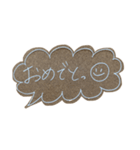 日常使える手書き会話スタンプ☺︎1（個別スタンプ：10）