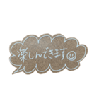 日常使える手書き会話スタンプ☺︎1（個別スタンプ：39）