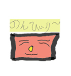 図形的な顔輪郭（個別スタンプ：36）