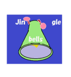 変なサンタさん（個別スタンプ：3）