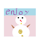 変なサンタさん（個別スタンプ：20）