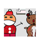 変なサンタさん（個別スタンプ：26）