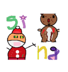 変なサンタさん（個別スタンプ：30）