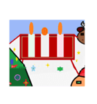 変なサンタさん（個別スタンプ：31）