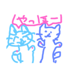 tokeneko＆akuaコラボオリジナルスタンプ！（個別スタンプ：1）
