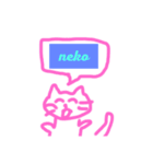 tokeneko＆akuaコラボオリジナルスタンプ！（個別スタンプ：7）
