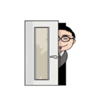 つり眉猫目さん！（個別スタンプ：15）