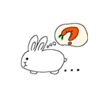 まるまるうさぎさん（個別スタンプ：13）