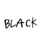 BLACK......（個別スタンプ：7）
