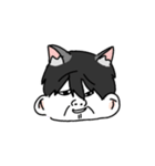 猫耳の生えたやつ。（個別スタンプ：19）