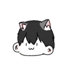 猫耳の生えたやつ。（個別スタンプ：22）