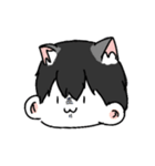 猫耳の生えたやつ。（個別スタンプ：23）