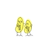 ゴルフするマンゴー（個別スタンプ：10）