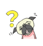 パグ犬プルーちゃん（個別スタンプ：18）