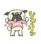 パグ犬プルーちゃん（個別スタンプ：26）