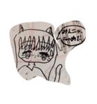 あまり文字の無いスタンプ（個別スタンプ：3）