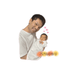パパと妃星（個別スタンプ：1）