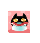 くろねこちゃん ～にゃほにゃほ暮らし1～（個別スタンプ：2）