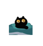 くろねこちゃん ～にゃほにゃほ暮らし1～（個別スタンプ：12）