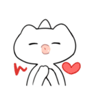 つのねこちゃん（個別スタンプ：4）