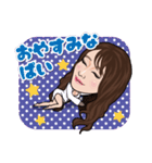 日本一エロい！森咲智美スタンプ！（個別スタンプ：3）