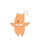 【カピバラ】かっぴーの平凡な生活（個別スタンプ：9）