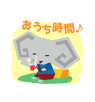 働くジョブゾウ スタンプ（個別スタンプ：1）