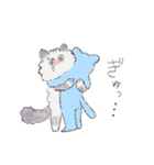長毛猫のぽんスタンプ（個別スタンプ：31）
