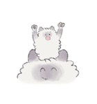 長毛猫のぽんスタンプ（個別スタンプ：38）