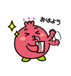 毎日使える♪ゆるっとざくろちゃん☆基本（個別スタンプ：1）