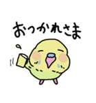 セキセイインコのフクチョウ（個別スタンプ：5）
