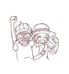 ONE PIECE 赤太郎とバギ次郎（個別スタンプ：8）