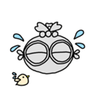 遮光器土偶さん達（個別スタンプ：18）