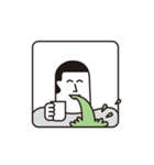 (ア) おまじめスタンプ（個別スタンプ：34）