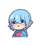 みや黒白のスタンプ（個別スタンプ：1）