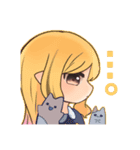 みや黒白のスタンプ（個別スタンプ：7）
