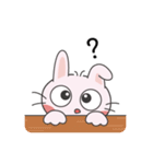 ほやほや マシュマロうさぎ MARU！ (日本語)（個別スタンプ：4）