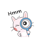 ほやほや マシュマロうさぎ MARU！ (日本語)（個別スタンプ：8）